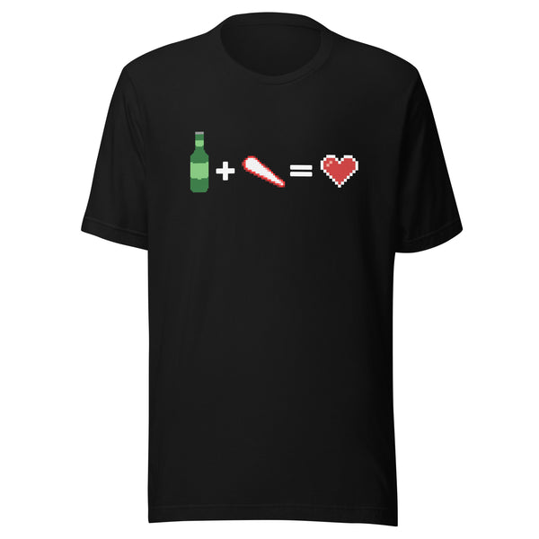 Pixel Math - Premium Unisex t-shirt