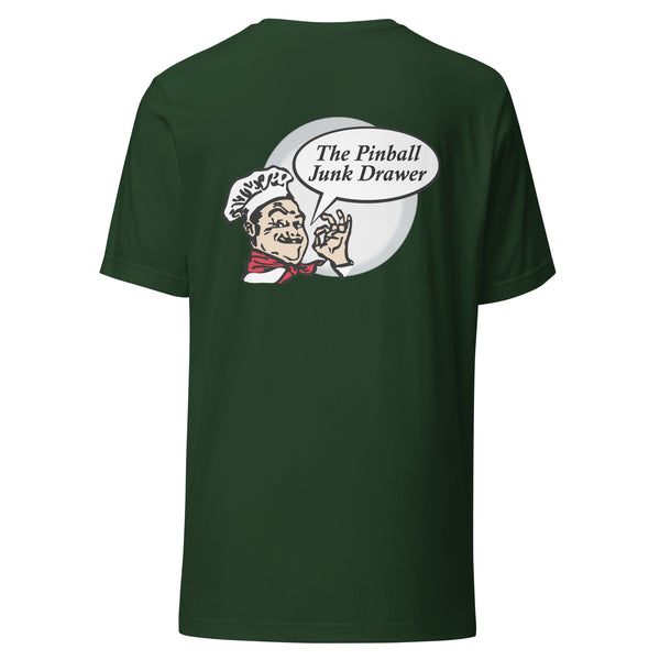 The Pinball Junk Drawer Chef- Premium Unisex t-shirt