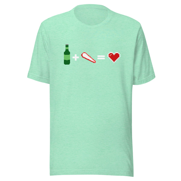 Pixel Math - Premium Unisex t-shirt