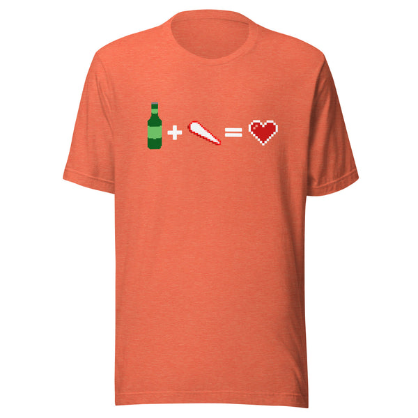 Pixel Math - Premium Unisex t-shirt