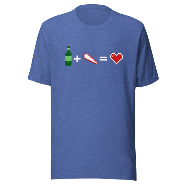 Pixel Math - Premium Unisex t-shirt