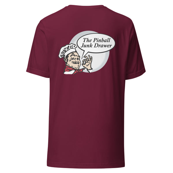 The Pinball Junk Drawer Chef- Premium Unisex t-shirt