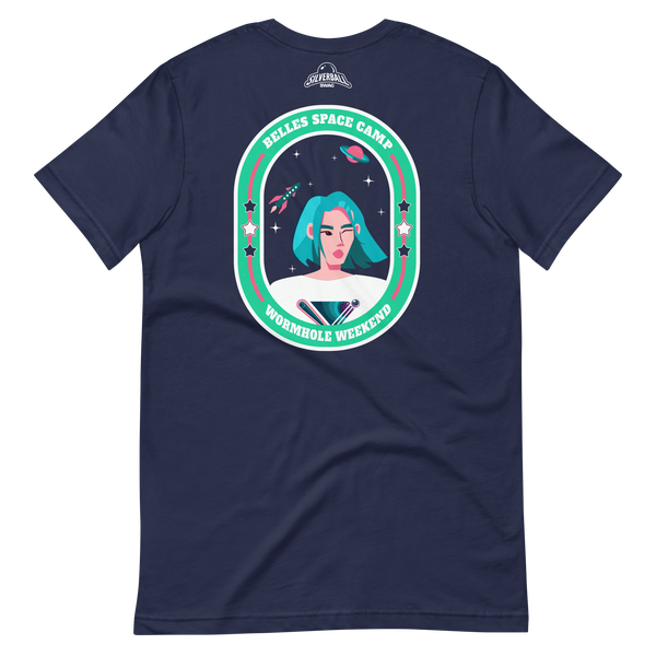 Belles Space Camp w/ Back Design - Super Soft T-shirt