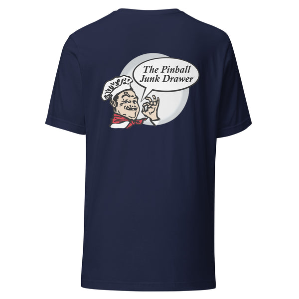 The Pinball Junk Drawer Chef- Premium Unisex t-shirt