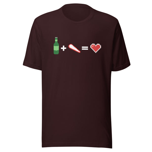 Pixel Math - Premium Unisex t-shirt