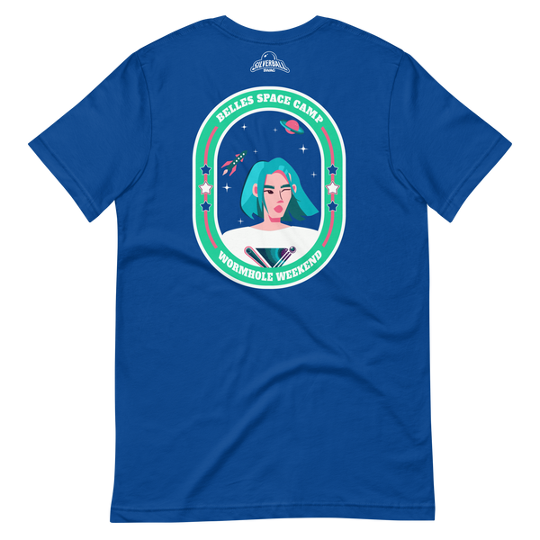 Belles Space Camp w/ Back Design - Super Soft T-shirt