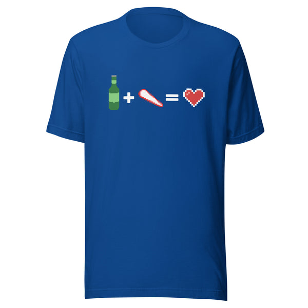 Pixel Math - Premium Unisex t-shirt