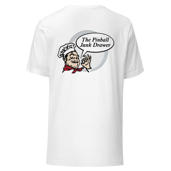 The Pinball Junk Drawer Chef- Premium Unisex t-shirt