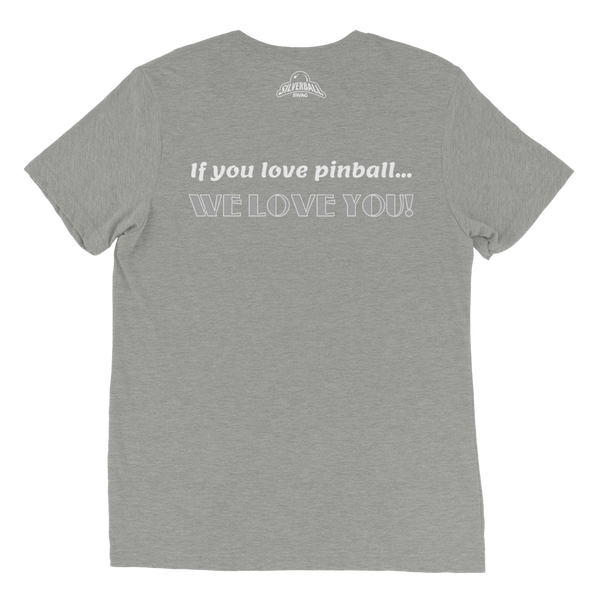 The Pinball Mafia If you love... - Premium Tri-Blend T-shirt