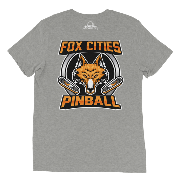 Fox Cities Pinball Front/Back - Premium Triblend T-shirt