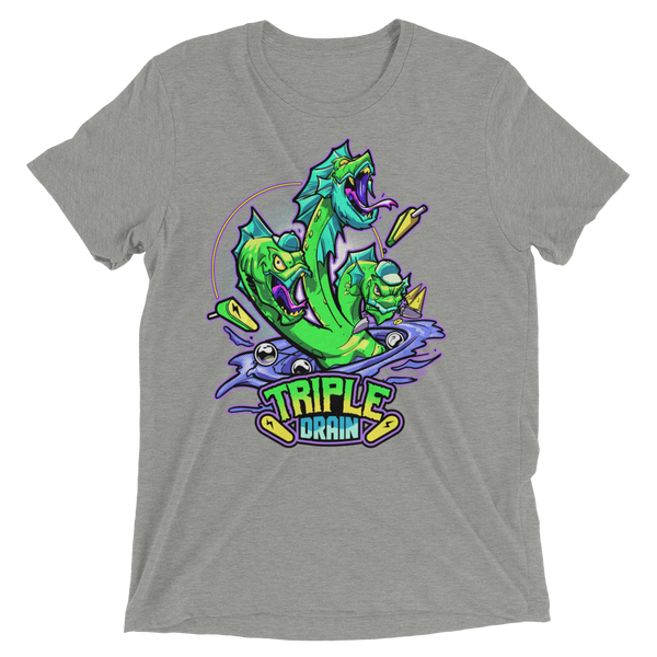 Triple Drain Hydra - Premium Tri-blend T-shirt