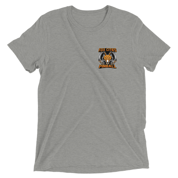 Fox Cities Pinball Front/Back - Premium Triblend T-shirt