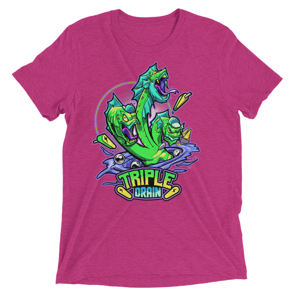 Triple Drain Hydra - Premium Tri-blend T-shirt
