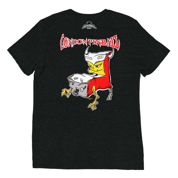 London Pinball Demon Pin - Premium Tri-blend T-shirt