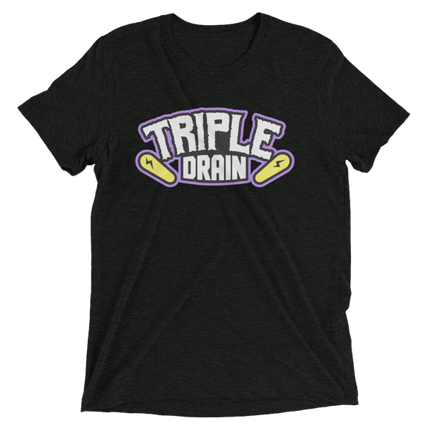 Triple Drain (White) - Premium Tri-blend T-shirt