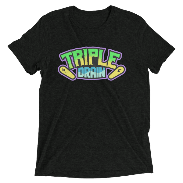 Triple Drain (Full Color) - Premium Tri-blend T-shirt