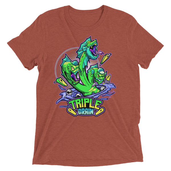 Triple Drain Hydra - Premium Tri-blend T-shirt