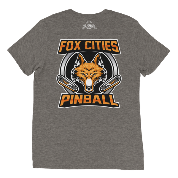 Fox Cities Pinball Front/Back - Premium Triblend T-shirt