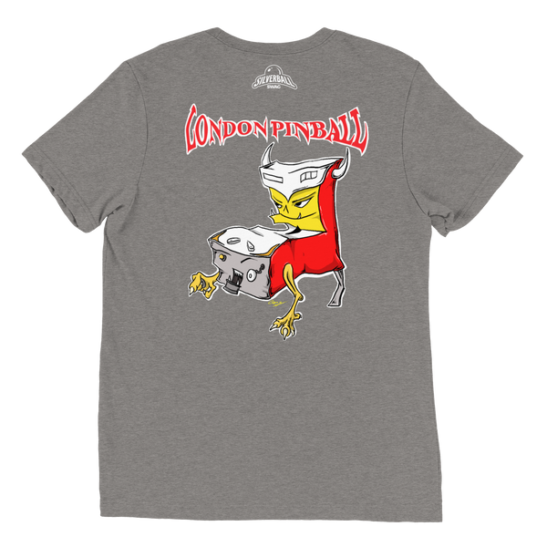 London Pinball Demon Pin - Premium Tri-blend T-shirt