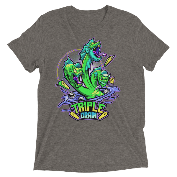 Triple Drain Hydra - Premium Tri-blend T-shirt