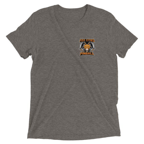 Fox Cities Pinball Front/Back - Premium Triblend T-shirt