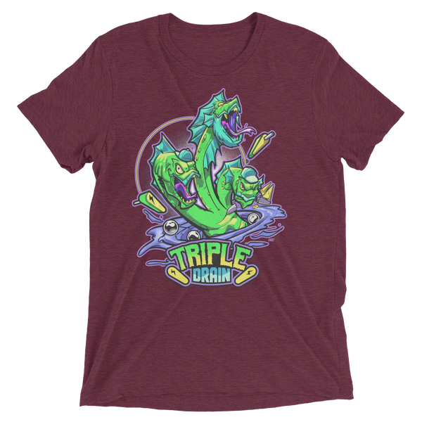 Triple Drain Hydra - Premium Tri-blend T-shirt