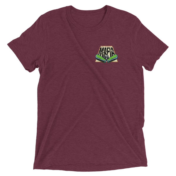 The Pinball Mafia w/Back Graphic - Premium Tri-Blend T-shirt