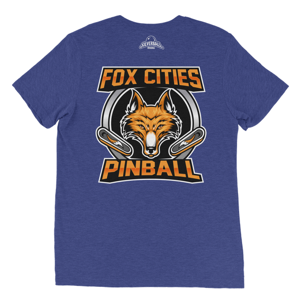 Fox Cities Pinball Front/Back - Premium Triblend T-shirt