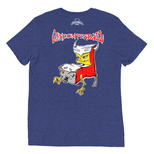 London Pinball Demon Pin - Premium Tri-blend T-shirt