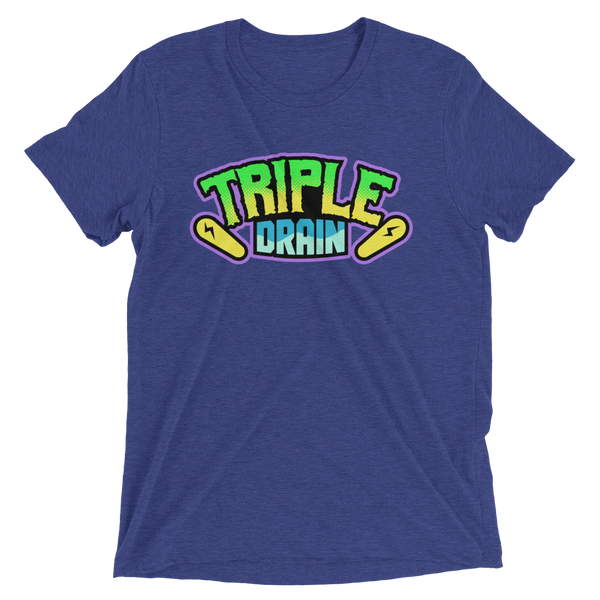 Triple Drain (Full Color) - Premium Tri-blend T-shirt