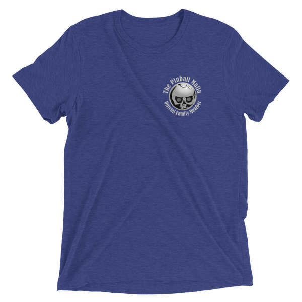 The Pinball Mafia Ball w/Back - Premium Tri-Blend T-shirt