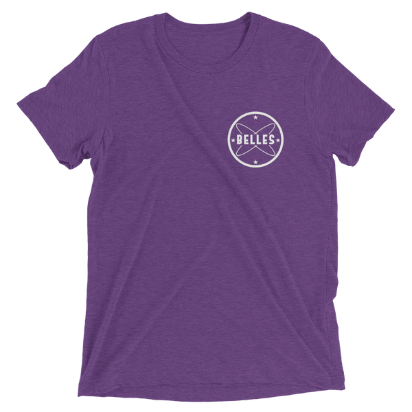 Belles Space Camp w/ Back Design - Premium Tri-blend t-shirt