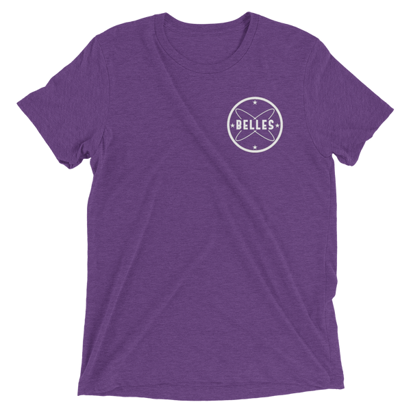 Belles Space Camp w/ Back Design - Premium Tri-blend t-shirt
