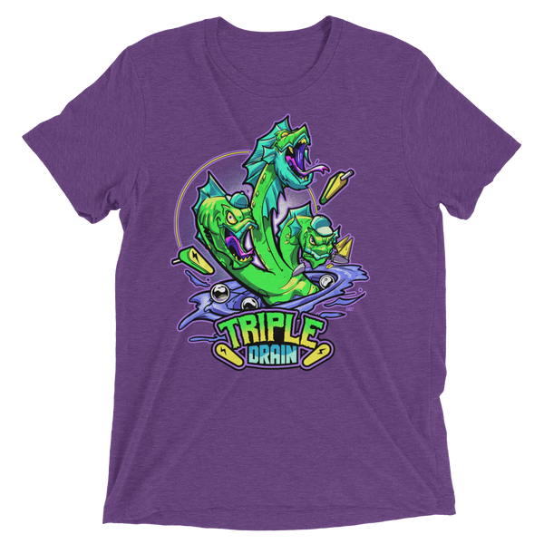 Triple Drain Hydra - Premium Tri-blend T-shirt
