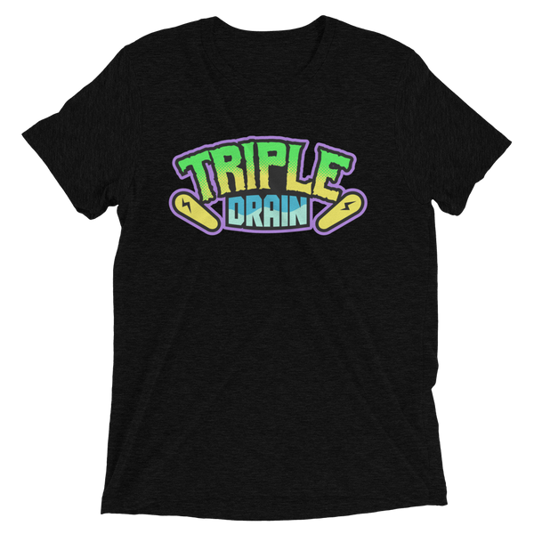 Triple Drain (Full Color) - Premium Tri-blend T-shirt