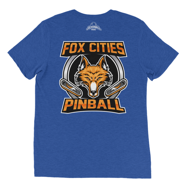 Fox Cities Pinball Front/Back - Premium Triblend T-shirt