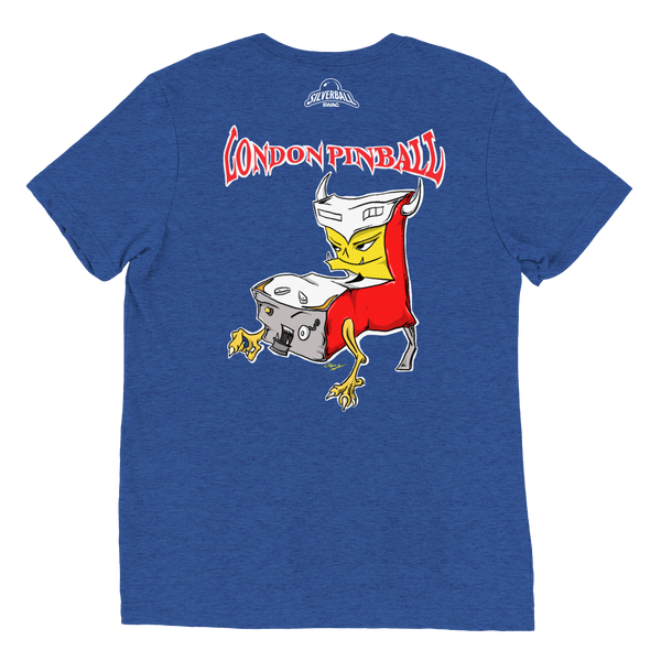 London Pinball Demon Pin - Premium Tri-blend T-shirt