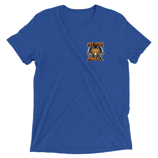 Fox Cities Pinball Front/Back - Premium Triblend T-shirt