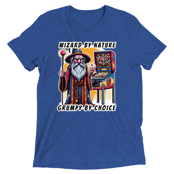 The Flipside Grumpy Wizard - Premium Tri-blend T-shirt