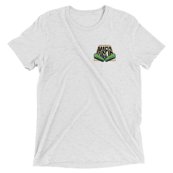 The Pinball Mafia w/Back Graphic - Premium Tri-Blend T-shirt