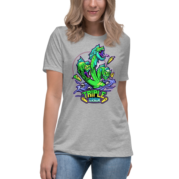 Triple Drain Hydra - Women's Relaxed T-Shirt