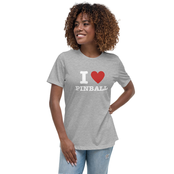 Pinball Love - Premium Women's Relaxed T-Shirt