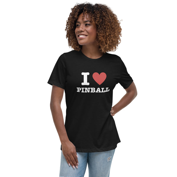 Pinball Love - Premium Women's Relaxed T-Shirt