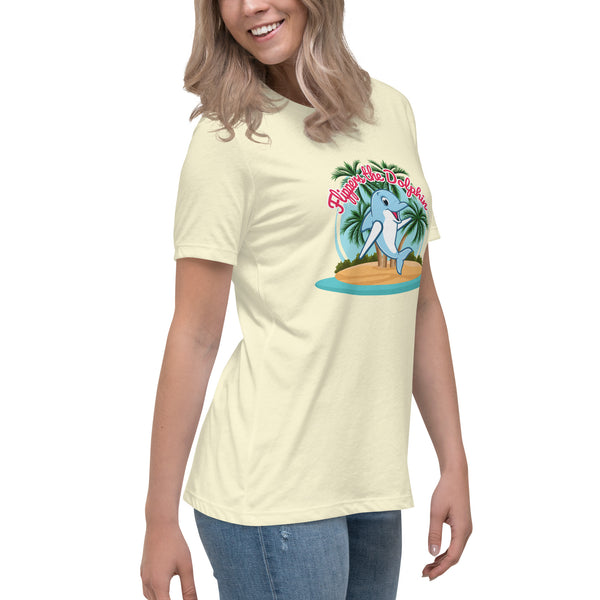 Flippers the Dolphin - Premium Women's Relaxed T-Shirt