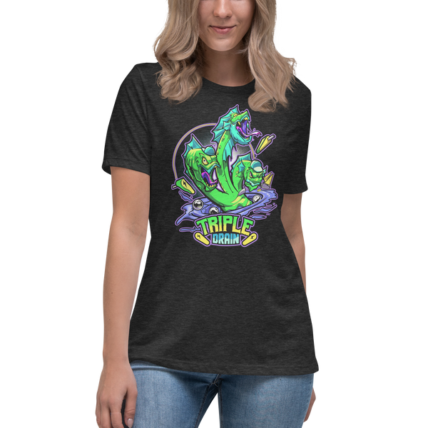 Triple Drain Hydra - Women's Relaxed T-Shirt