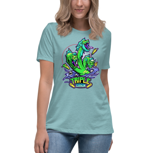 Triple Drain Hydra - Women's Relaxed T-Shirt