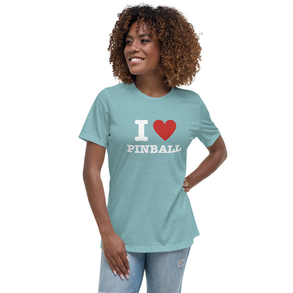 Pinball Love - Premium Women's Relaxed T-Shirt