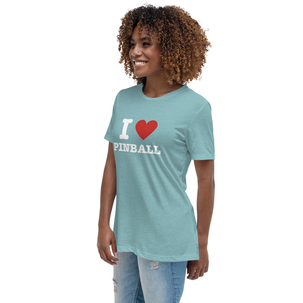 Pinball Love - Premium Women's Relaxed T-Shirt