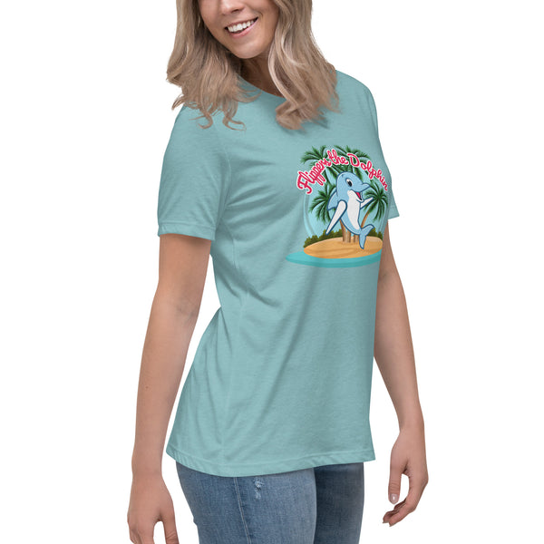 Flippers the Dolphin - Premium Women's Relaxed T-Shirt