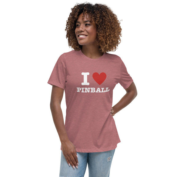 Pinball Love - Premium Women's Relaxed T-Shirt